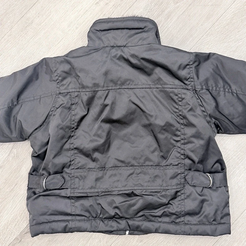 Vintage 1997 Warner Bros Studio Store Kids Tweety Bird Black Winter Jacket XXS